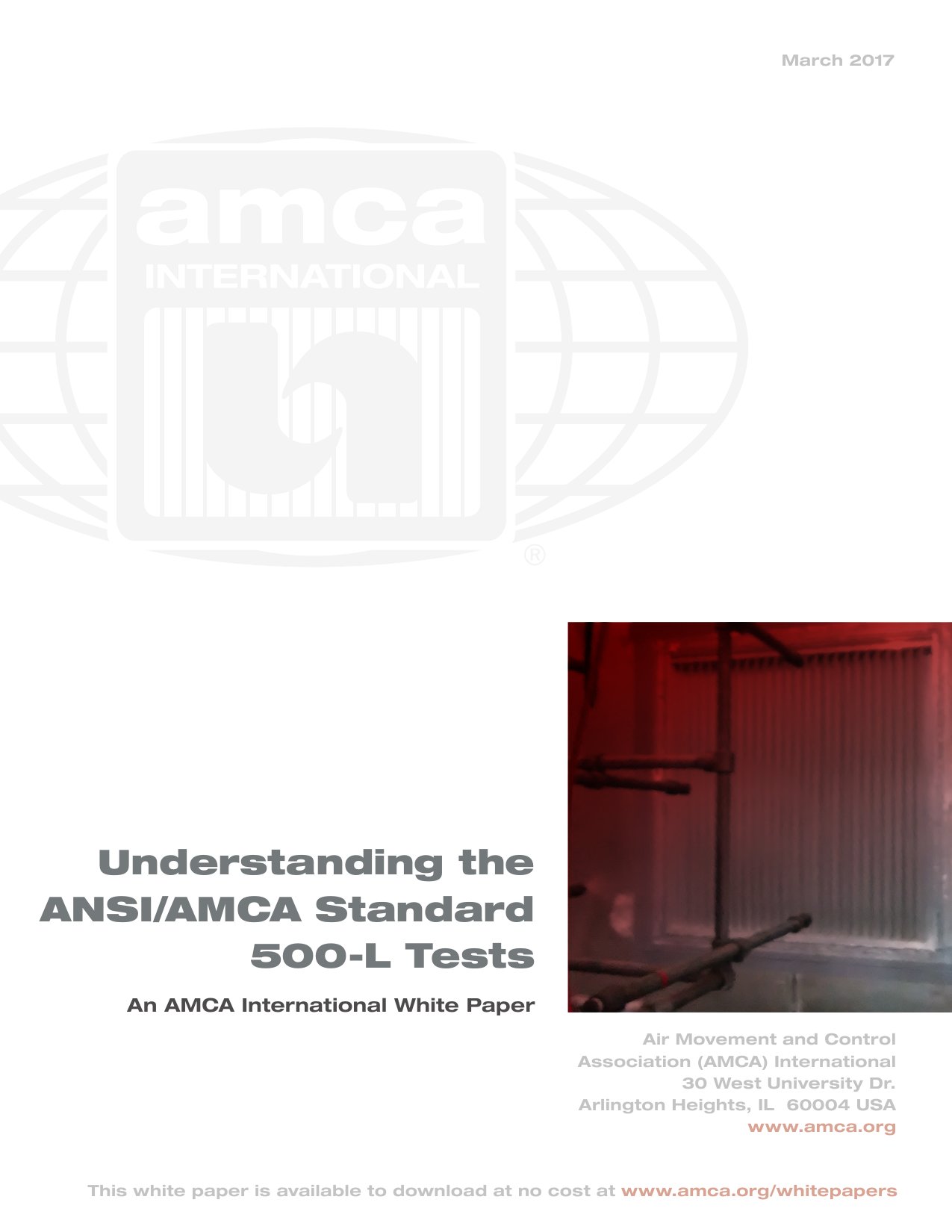 Understanding The ANSI/AMCA Standard 500-L Tests