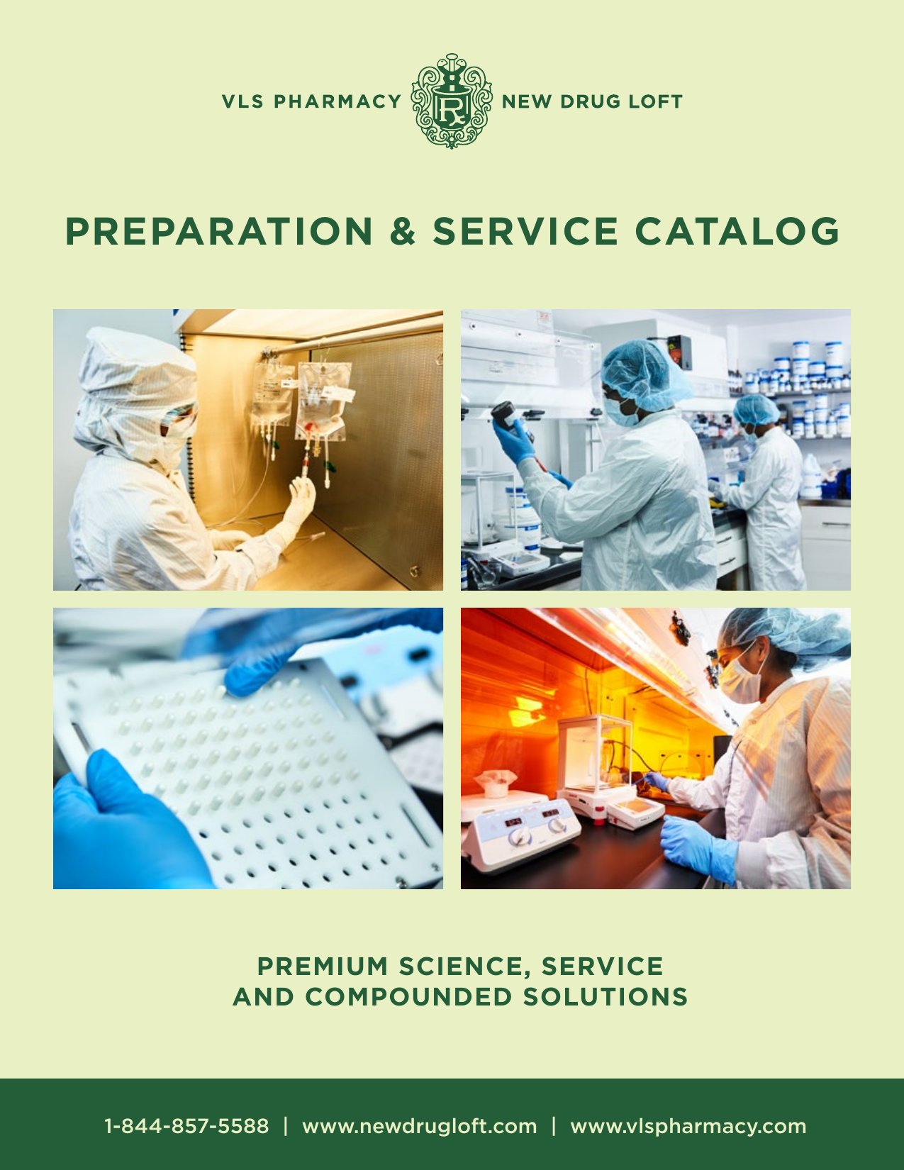 VLS Pharmacy and New Drug Loft Preparation and Service Catalog